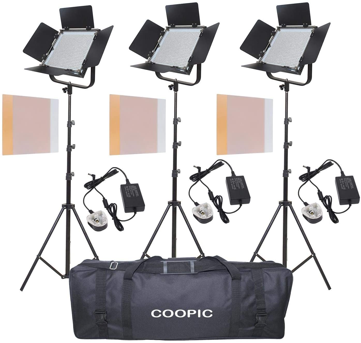 DMK Power DMK Power Coopic cp-600ssii Professional Led Video Light Kit