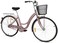 ITG Mogoo Brooklyn Single Speed Cruiser Bike 26 Inch, Rose Gold