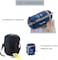 Outdoor Camping Sleeping Bag 700g Envelope Travel Hiking Multifuntion Ultra-light Bag Sky Blue