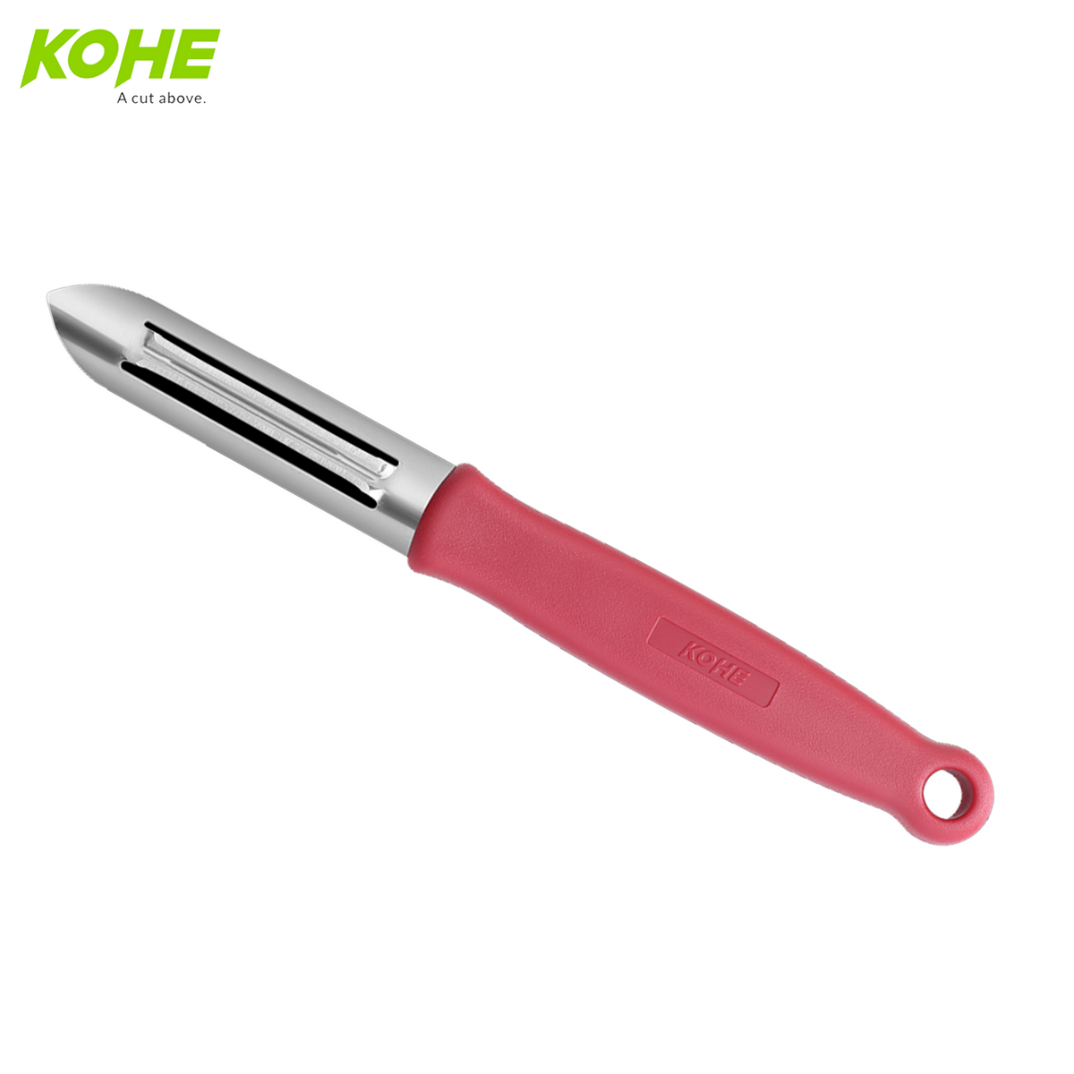 Kohe Stainless Steel 2 Pcs Serrated Combo Of Knife And Peeler For Chef/Kitchen With Multi Purpose