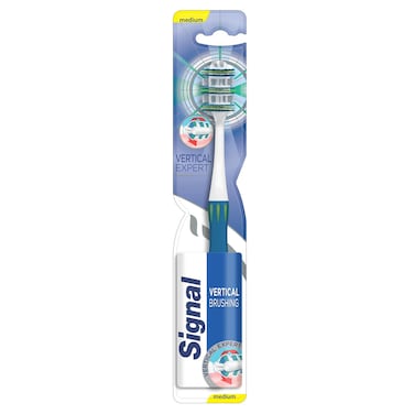 Signal Vertical Expert Toothbrush Medium Multicolour