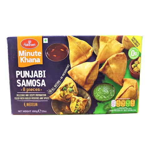 Buy Haldiram Jhalpal Bites Punjabi Samosa 650g in UAE