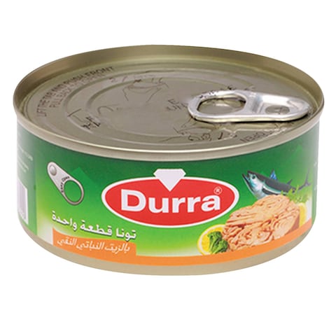 Durra Tuna Chunk In Vegetable Oil 160 Gram
