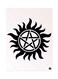 Supernatural Metal Plate Poster Multicolour 15x20centimeter