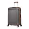 Eminent Hard Case Travel Bag Large Luggage Trolley Polycarbonate Lightweight Suitcase 4 Quiet Double Spinner Wheels With Tsa Lock KK10 Gold Grey