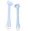 Star Babies Unbreakable Spoon and Fork Baby Feeding Training, Blue