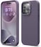 elago Liquid Silicone for iPhone 15 PRO case cover Full Body Protection, Shockproof, Slim, Anti-Scratch Soft Microfiber Lining - Deep Lavender