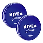 Buy NIVEA Moisturising Cream Universal All Purpose Moisturizer for Face Body Hands Tin 150ml Pack of 2 in UAE