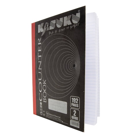 Kasuku Counter Book 2 Quire A4
