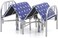 Karnak Folding Bed, Portable Single Folding Bed Heavy Duty Steel Frame Silver Model - Kfb25