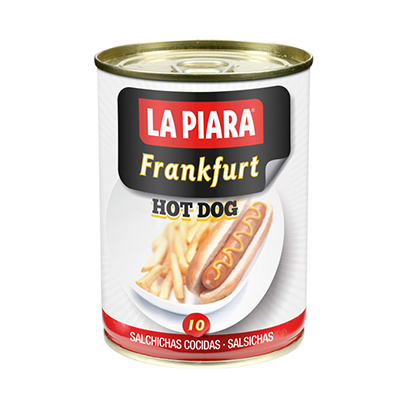 La Piara Frankfurt Hot Dog In Can 350GR