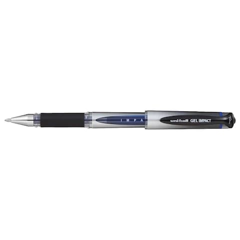 Uni-ball Gel Impact, Super Smooth Gel Ink Roller Ball, 1.0mm, Blue