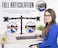 Ntech Stand Steady Monitor Arm Height Adjustable With Full Articulation Vesa Mount Fits Most Lcd/Led Monitors 13" To 32" Inch (2 Monitors Manual)