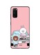 Theodor - Protective Case Cover For Samsung Galaxy S20 Pink/Blue/Brown