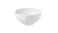 Bowl, rounded sides white, 13 cm