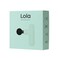 Lola Portable Massage Gun   Lightweight Compact Quick Muscle Therapy Gun   4 Interchangeable Heads / 4 Massage Speeds up to 3000 RPM Fast Charge Li-Ion 2000mAh Type-C - Mint Cream