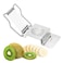 Generic-Kitchen Stainless Steel Egg Slicer Wire Egg Cheeses Chopper Dicer Cutter Tool for Salads Sandwiches