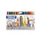 DOMS Wax Extra Long Crayons Set Of 24 Shades