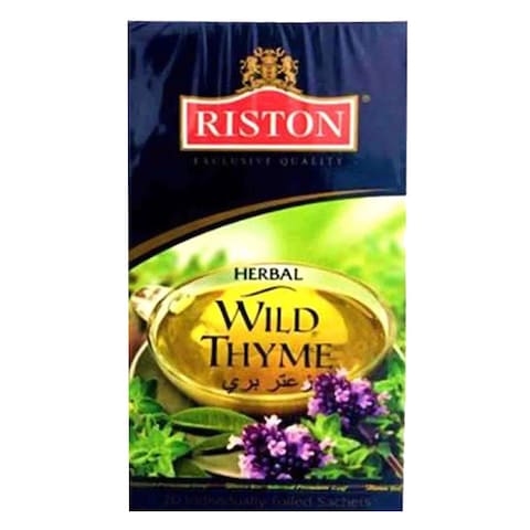 Riston Tea Herbal Wild Thyme 20 Bags Online | Carrefour Jordan