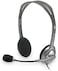 Logitech H110 Stereo Headset - Black, 981-000214