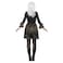 Deluxe Masquerade Female Costume Black &amp; Gold