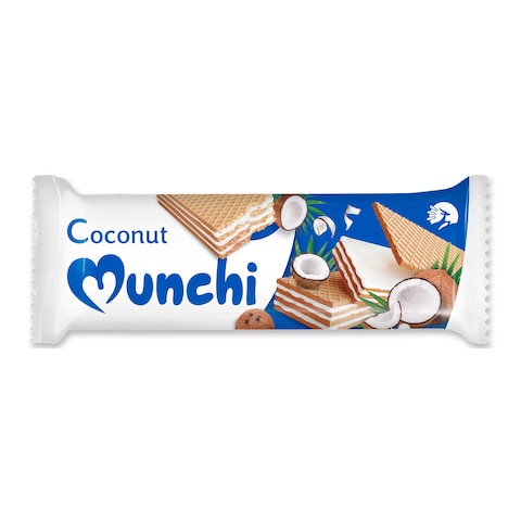 Corona Munchi Waffer Biscuit with Coconut - 1 Piece