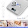 5kg Stainless Steel Digital Kitchen Scale, High Precise Measuring Scale for Food Ounces and Grams