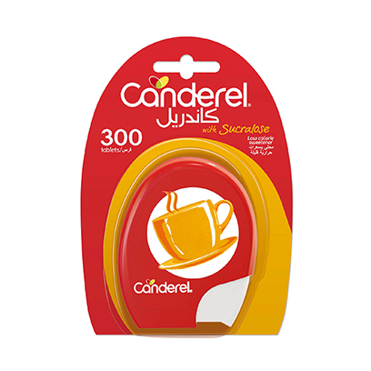 Canderel Sucralose Sweetener 300 Tablets Dispenser