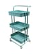 Almufarrej 3-Tier Utility Cart Light Green