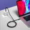 Xpower USB 4 Cable [2 Meter]  100W PD 3.0 Fast Charging 20Gbps Data Transfer 8K Video 60 Hz USB-C with e-marker chip for Smart Phone / Macbook / iPad / Hard Drive - USB4 2M