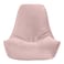 In House Harvey Velvet Bean Bag Chair - Large - Light Pink