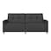 In House Leen 2 In 1 Sofabed Linen Upholstered - Dark Grey