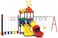 Rainbow Toys - Outdoor Children Playground Set Garden Climbing frame Swing Slide 6.8 * 4 * 3.1 Meter RW-12023