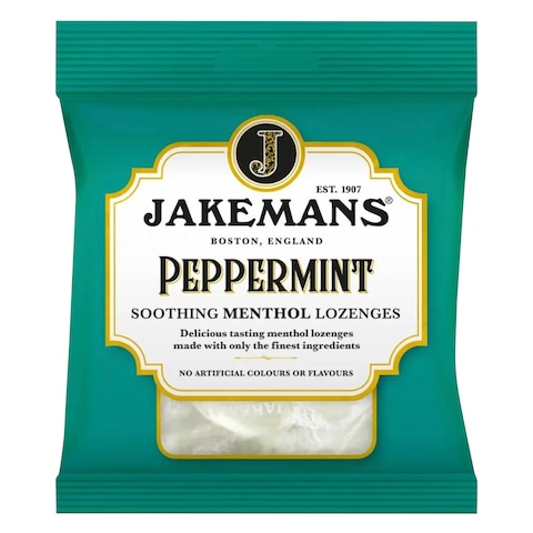 Jakemans Peppermint Soothing Menthol Lozenges 73G