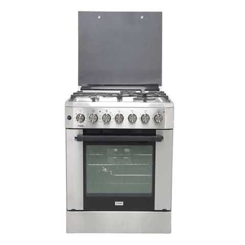 Mika MST6131HI/WOK 3 Gas Burners + 1 Electric Rapid Hot Plate Cooker 60x60cm