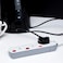 Olsenmark 4 Way Power Socket- OMES1809D/ Equipped with PP Fire Proof Housing and Child Safety Shutter/ 3-meter Cord, Ideal for Home, Office, etc. to Connect Chargers, Laptops, Lamp and Other