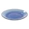 Ikoo Glass Borosilicate Glass Side Plate Blue 9inch