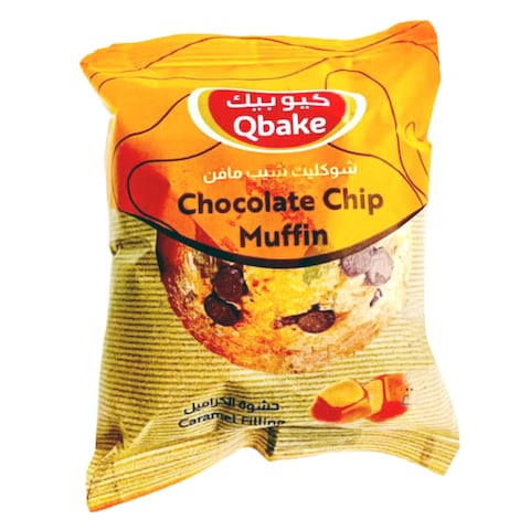 Qbake Chocolate Chip Muffin 60g