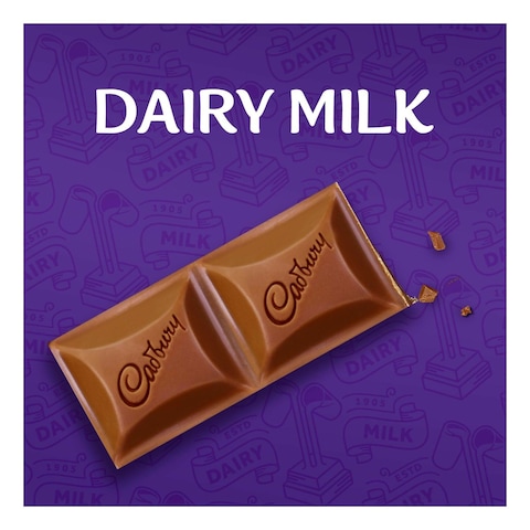 Cadbury Dairy Milk Plain Chocolate Sharing Pack, 168g