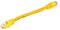 Ethernet Cable Cat6 LAN Cable UTP CAT 6 RJ 45 Network Short Cable 0.2m - 2PCS -YELLOW