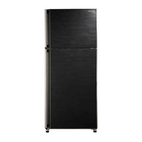 ثلاجة شارب نو فروست – 384 لتر - أسود - SJ-48C(BK)