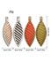 Wooden Christmas Ornaments - Rustic Hanging Decorations for Tree, Wall, Window, and Door (4 Pcs)