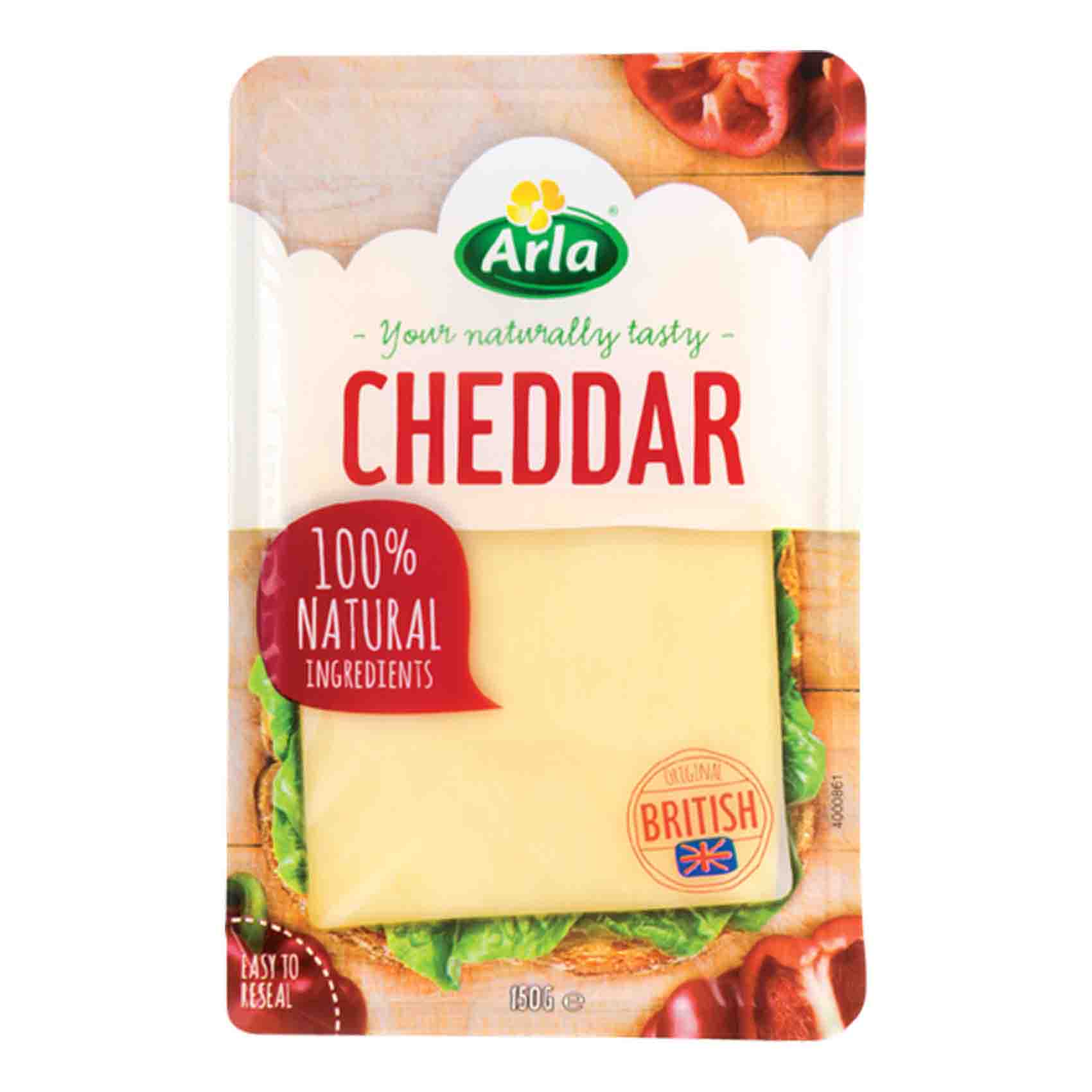 Arla Cheddar Cheese Slices 150G