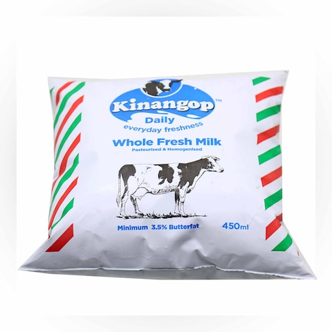 Kinangop Daily Fresh Milk 450Ml -Fresh Milk