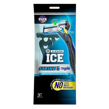 Ice Women Razor Strike Royal Blue 3Blades X3