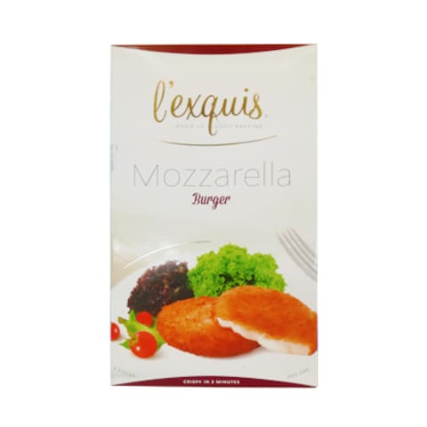 Lexquis Mozzarella Burger 400GR
