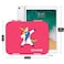 Eazy Kids 6 &amp; 4 Convertible Bento Lunch Box w/ sandwich cutter- Unicorn Pink