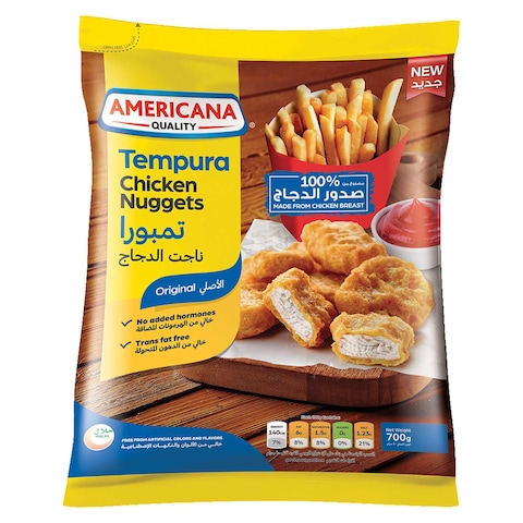 Americana Tempura Chicken Nuggets 700g