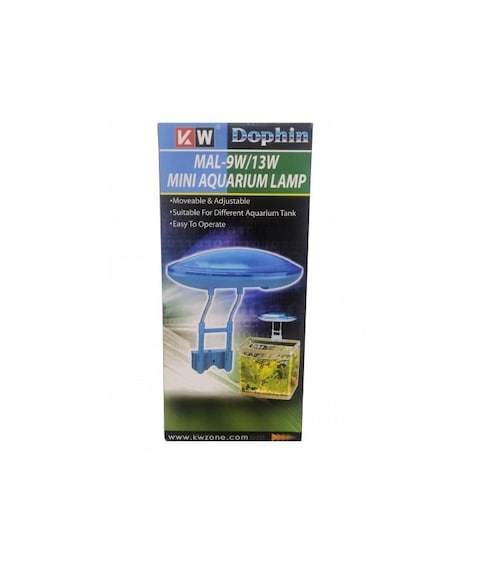 KW Zone Dophin Mal Mini Aquarium Lamp, 9W