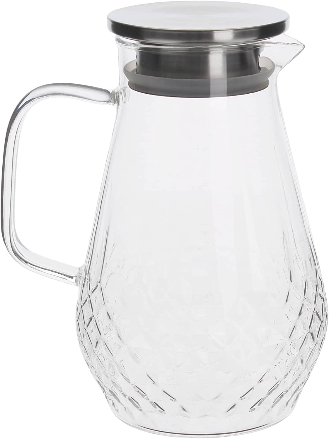Buy NEOFLAM BORO GLASS PITCHER DIAMOND 1500ML Online | Carrefour UAE